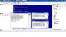 Development screenshot of the mana2 server in action